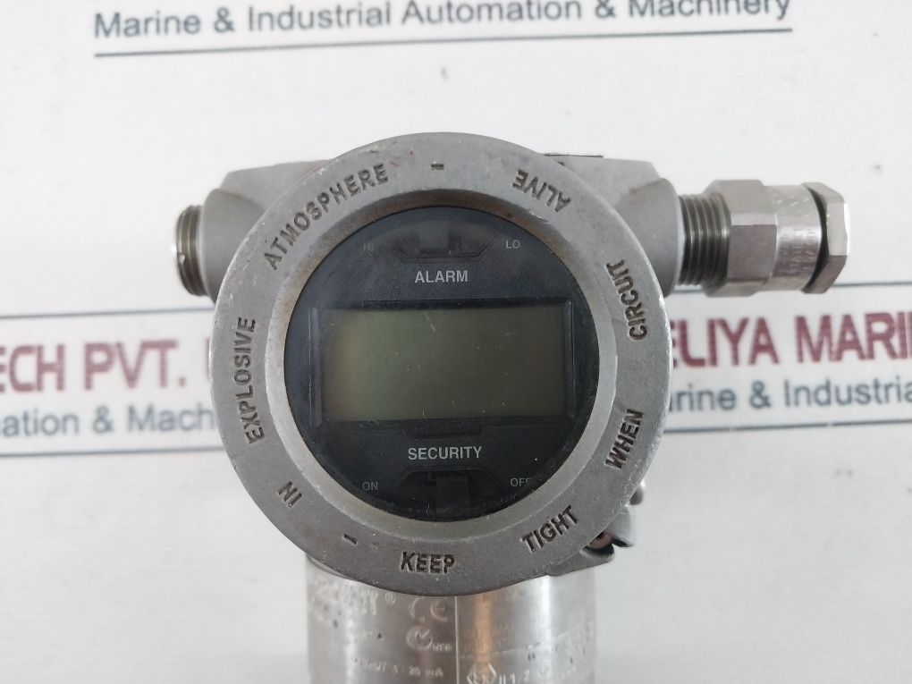 Rosemount 3051 Cg4A02A1Jm6E8P1S5Q4Q8 Pressure Transmitter