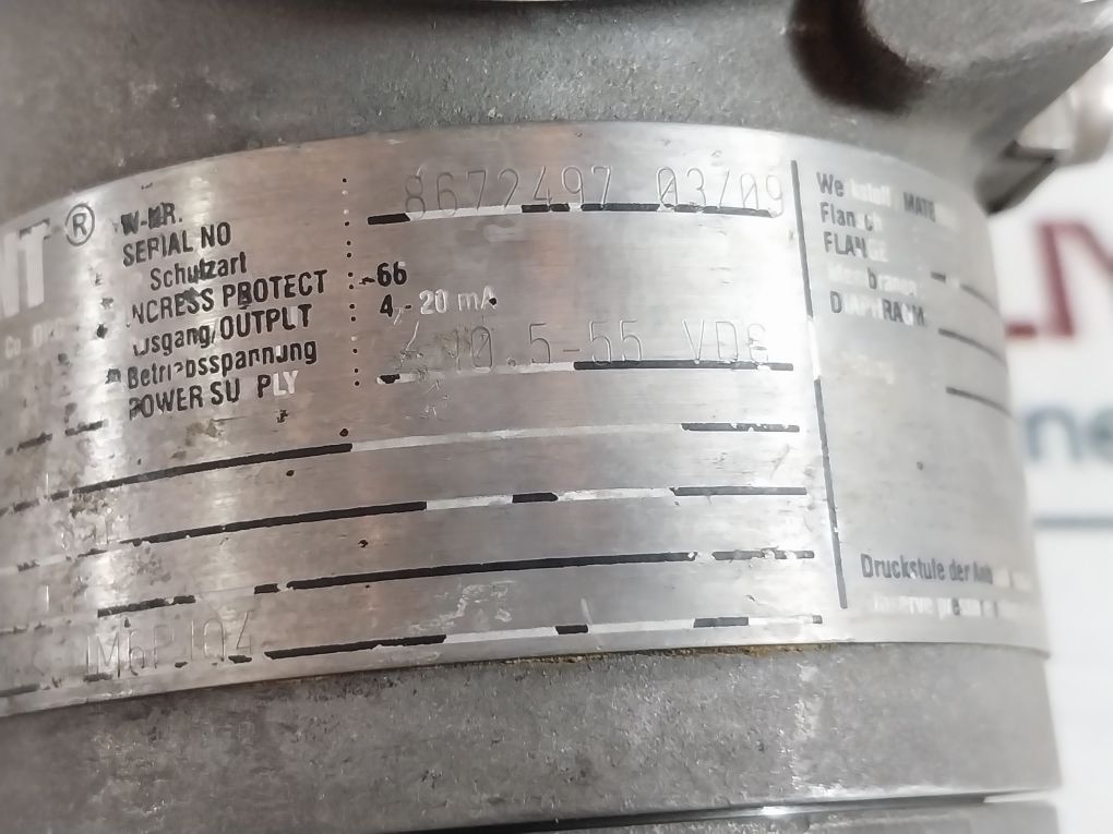 Rosemount 3051 Cg4A02A1Ks511M6P1Q4 Pressure Transmitter 10.5-55 Vdc