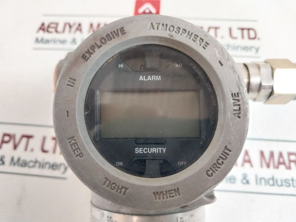 Rosemount 3051 Cg4A02A1Ks511M6P1Q4 Pressure Transmitter 10.5-55 Vdc