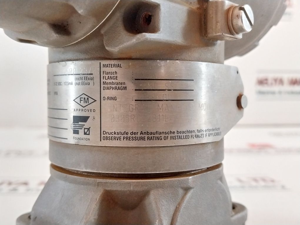 Rosemount 3051 Cg4E02A1Ks5L1M6P104 Fieldbus Pressure Transmitter
