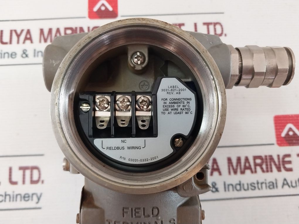 Rosemount 3051 Cg4E02A1Ks5L1M6P104 Fieldbus Pressure Transmitter