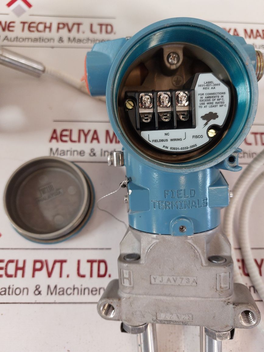 Rosemount 3051Cd4F22A1As2M5B4Iaq4 Pressure Transmitter With 316L/3Mil Sensor Mod