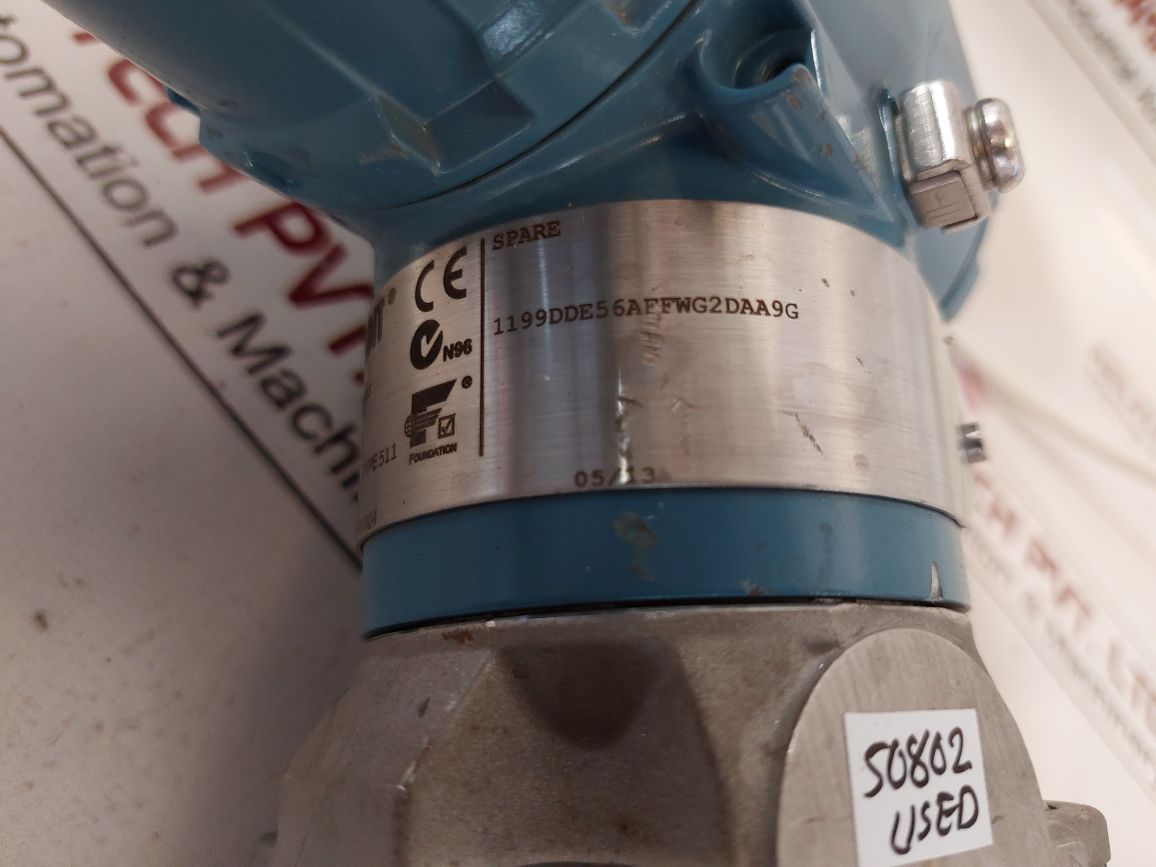 Rosemount 3051Cd4F22A1As2M5B4Iaq4 Pressure Transmitter With 316L/3Mil Sensor Mod
