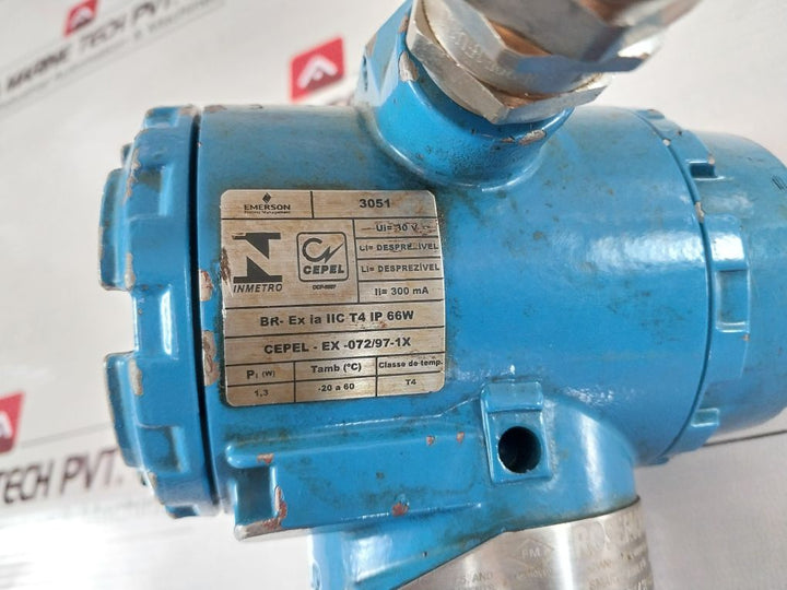 Rosemount 3051Cd5A22A1Jm6B4I1L4P9Q4Q8 Pressure Transmitter 03031-0059-0002 Rev.Ab