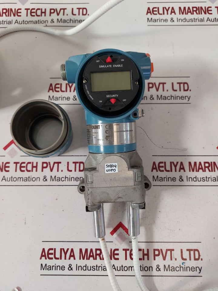 Rosemount 3051Cd3F22A1As2M5B4Iaq4 Pressure Transmitter With 316L/3Mil Sensor
