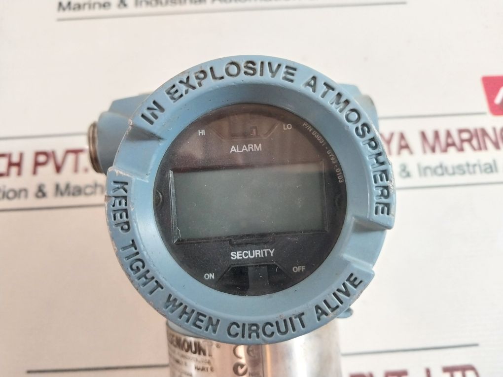 Rosemount 3051Cd4A73A1Al4M5 Differential Pressure Transmitter 03031-0193-0103