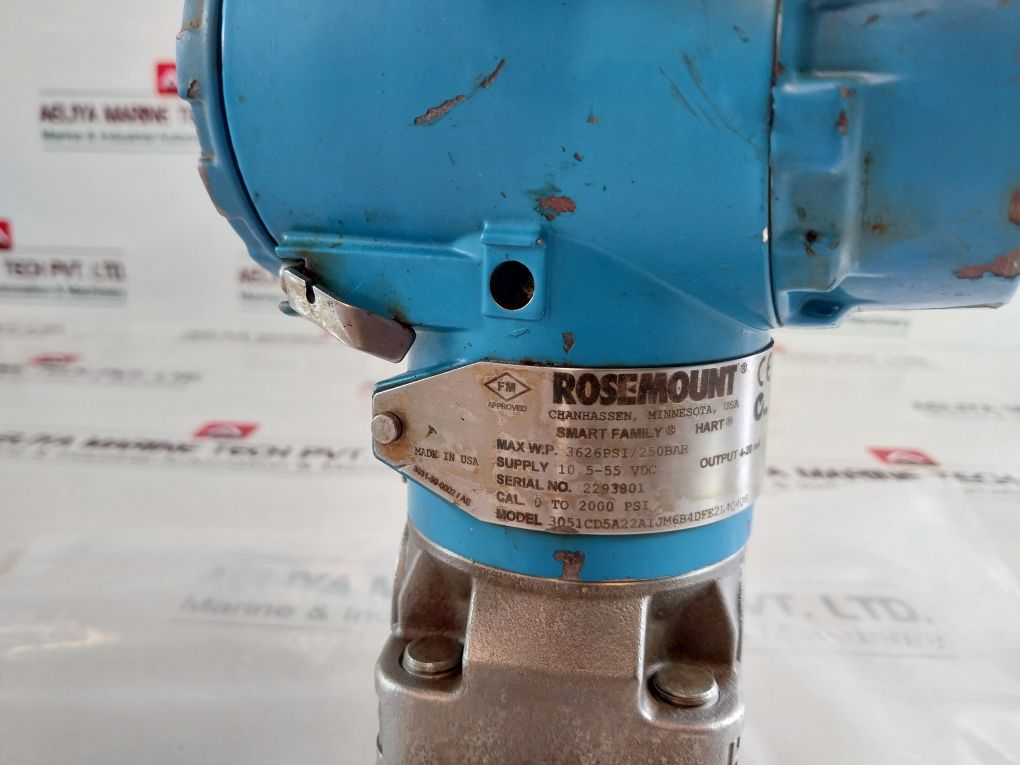 Rosemount 3051Cd5A22A1Jm6B4Dfe2L4Q4Q8 Pressure Transmitter