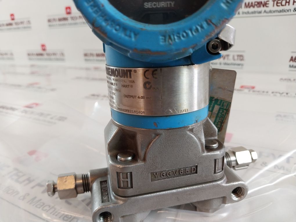 Rosemount 3051Cd5A22A1Jm6B4Dfe2L4Q4Q8 Pressure Transmitter
