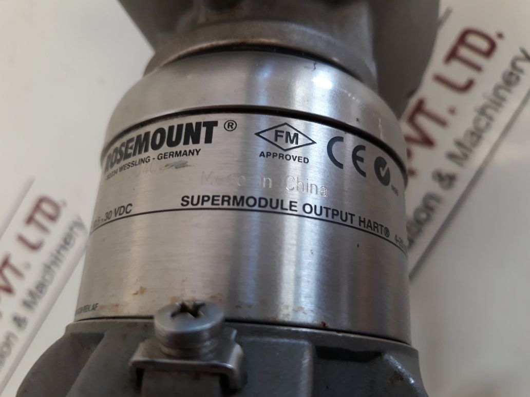 Rosemount 3051S1Cg4A2A11A1Kk1M5Q4Q8 Pressure Transmitter