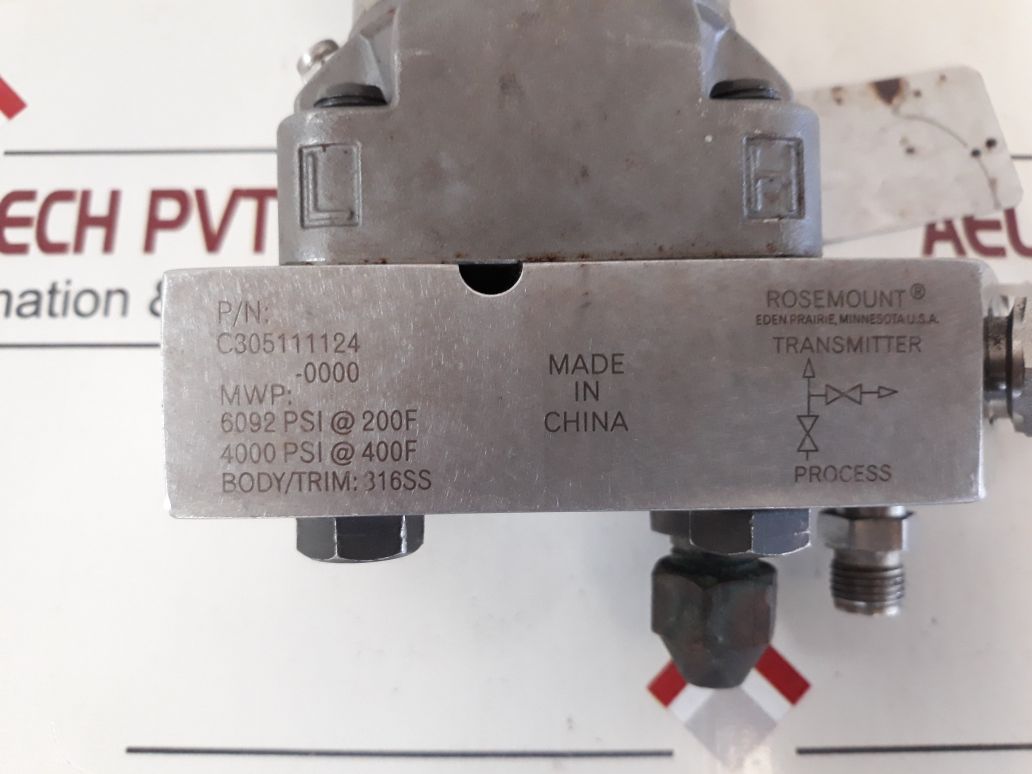 Rosemount 3051S1Cg4A2A11A1Kk1M5Q4Q8 Pressure Transmitter