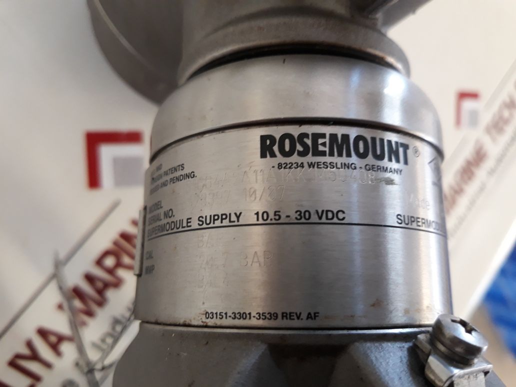 Rosemount 3051S1Cg4A2A11A1Kk1M5Q4Q8 Pressure Transmitter