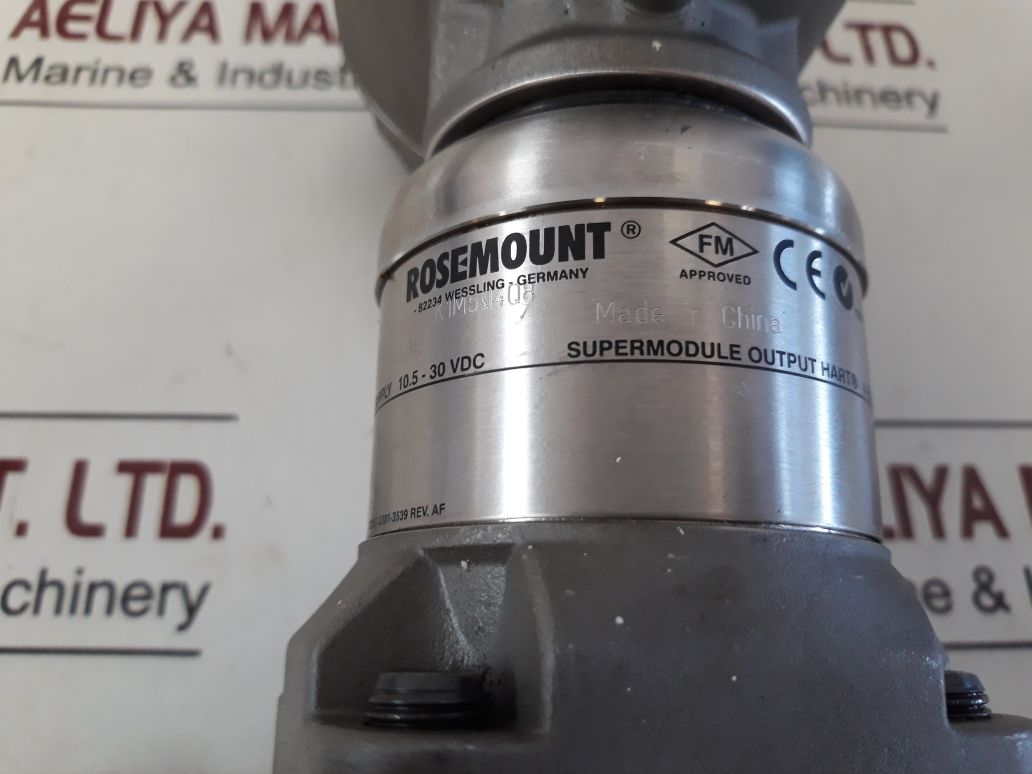 Rosemount 3051S1Cg4A2A11A1Kk1M5Q4Q8 Pressure Transmitter 15 Bar
