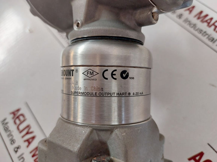 Rosemount 3051S1Cg4A2E12F1Kb4D2Ial4M5Q4Q8 Pressure Transmitter 17.5Ma