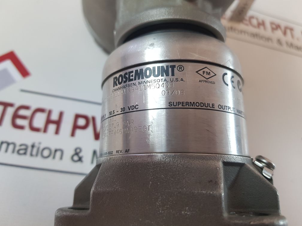 Rosemount 3051S1Cg5A2B11A1Kb4I1M5Q4Q8 Pressure Transmitter
