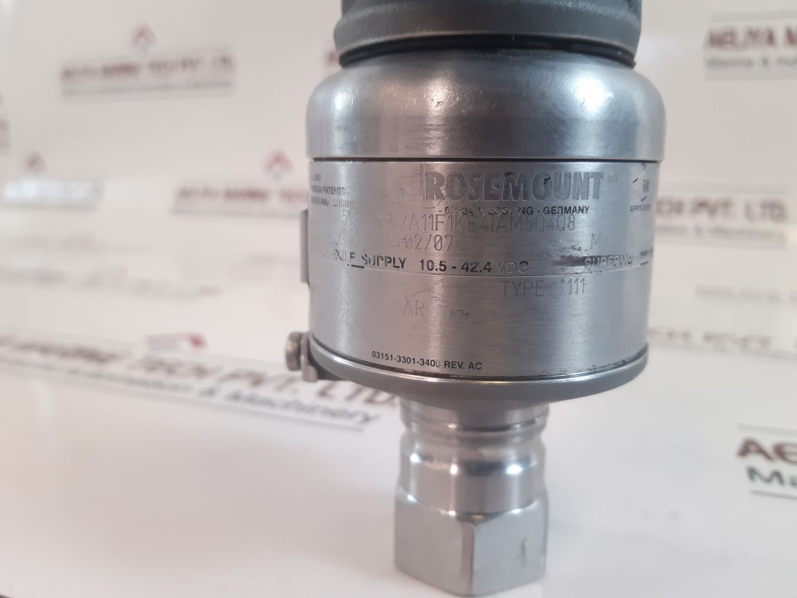 Rosemount 3051S1Tg1A2A11F1Kb4Iam5Q4Q8 Pressure Transmitter