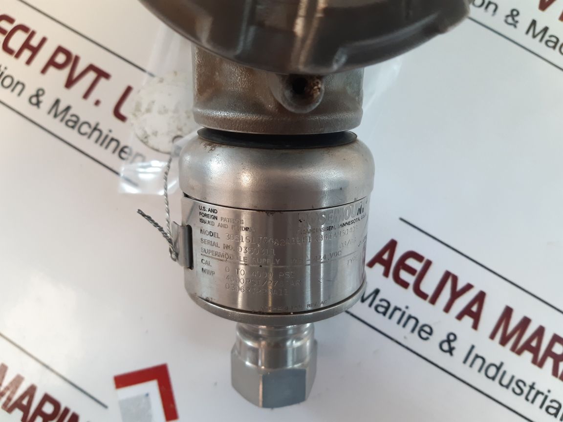 Rosemount 3051S1Tg4A2A11F1Kb4Iam5Q4Q8 Pressure Transmitter