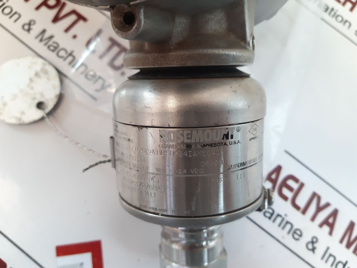 Rosemount 3051S1Tg4A2A11F1Kb4Iam5Q4Q8 Pressure Transmitter