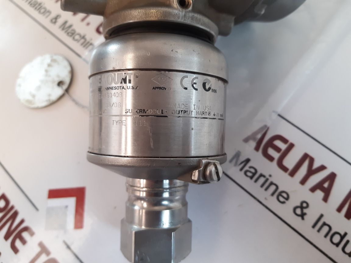 Rosemount 3051S1Tg4A2A11F1Kb4Iam5Q4Q8 Pressure Transmitter