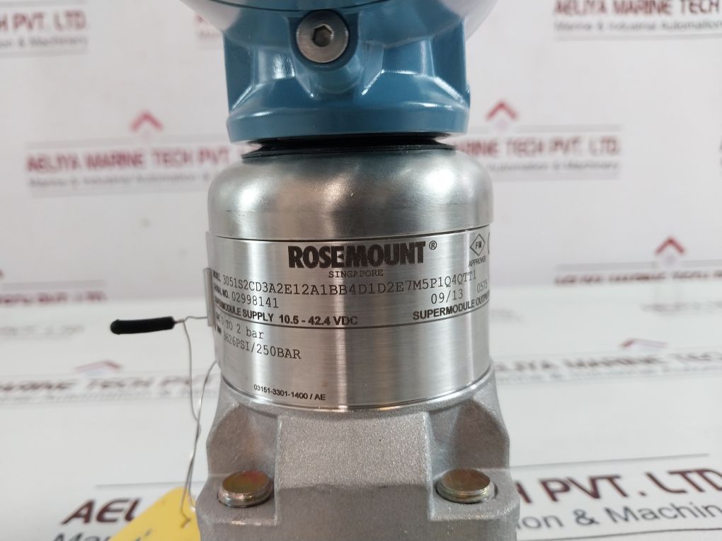Rosemount 3051S2Cd3A2E12A1Bb4D1D2E7M5P1Q4Qtt1 Pressure Transmitter 3051S