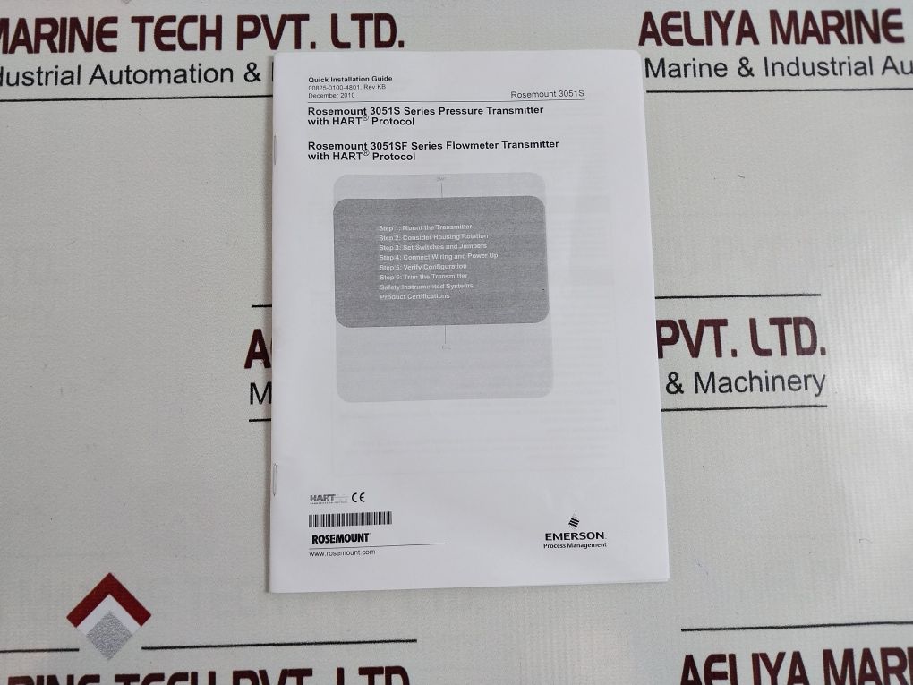 Rosemount 3051S2Cd3A2E12A1Bb4D1D2E7M5P1Q4Qtt1 Pressure Transmitter 3051S