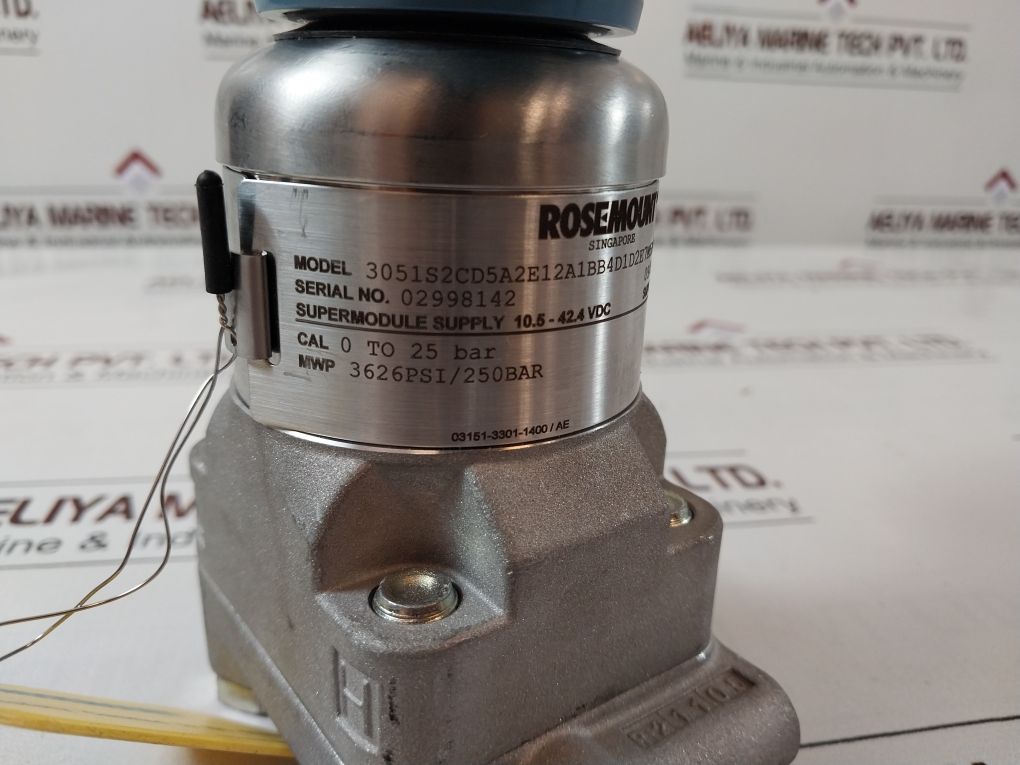 Rosemount 3051S2Cd5A2E12A1Bb4D1D2E7M5P1Q4Qtt1 Pressure Transmitter Set