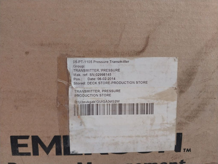 Rosemount 3051S2Cd5A2E12A1Bb4D1D2E7M5P1Q4Qtt1 Pressure Transmitter