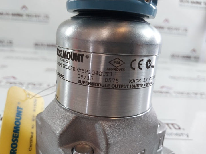 Rosemount 3051S2Cd5A2E12A1Bb4D1D2E7M5P1Q4Qtt1 Pressure Transmitter