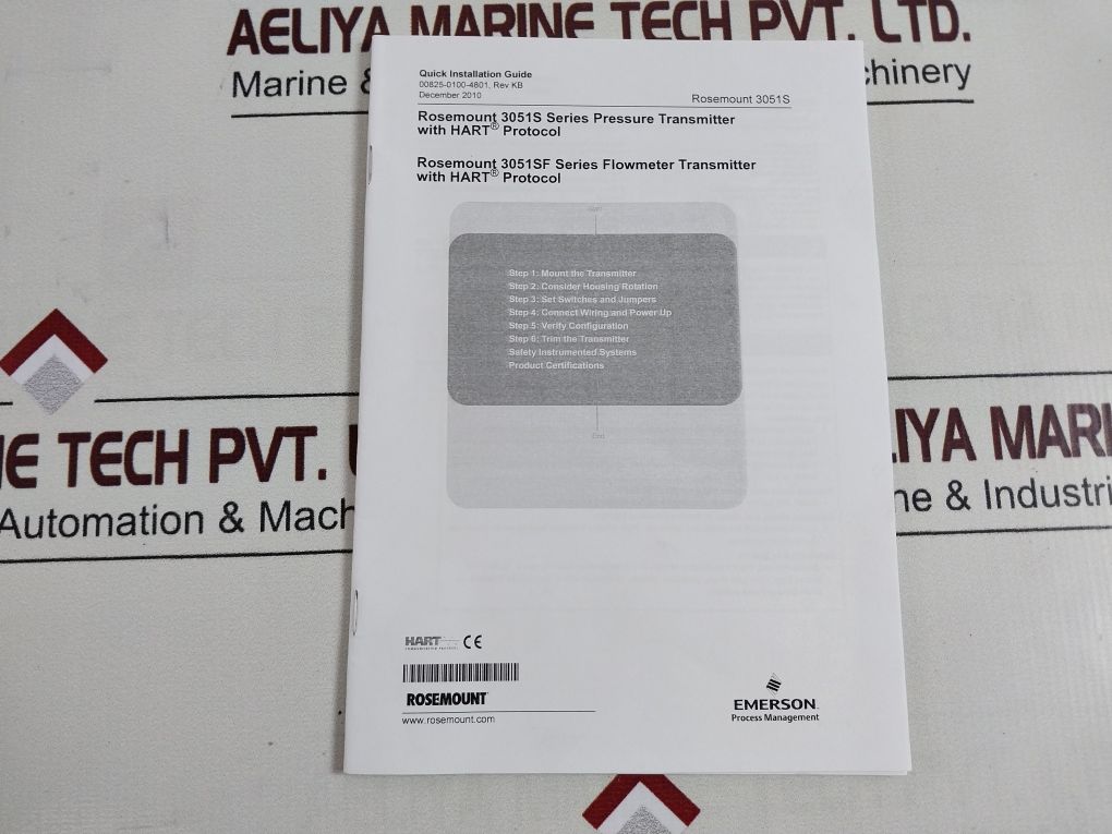 Rosemount 3051S2Cd5A2E12A1Kb4D1D2E7M5P1Q4Qtt1 Pressure Transmitter 3051S Series