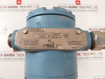 Rosemount 3051S2Tg4A2B11A1Ad1E7M5P1Q4Qtt1 Pressure Transmitter 17.5 Ma