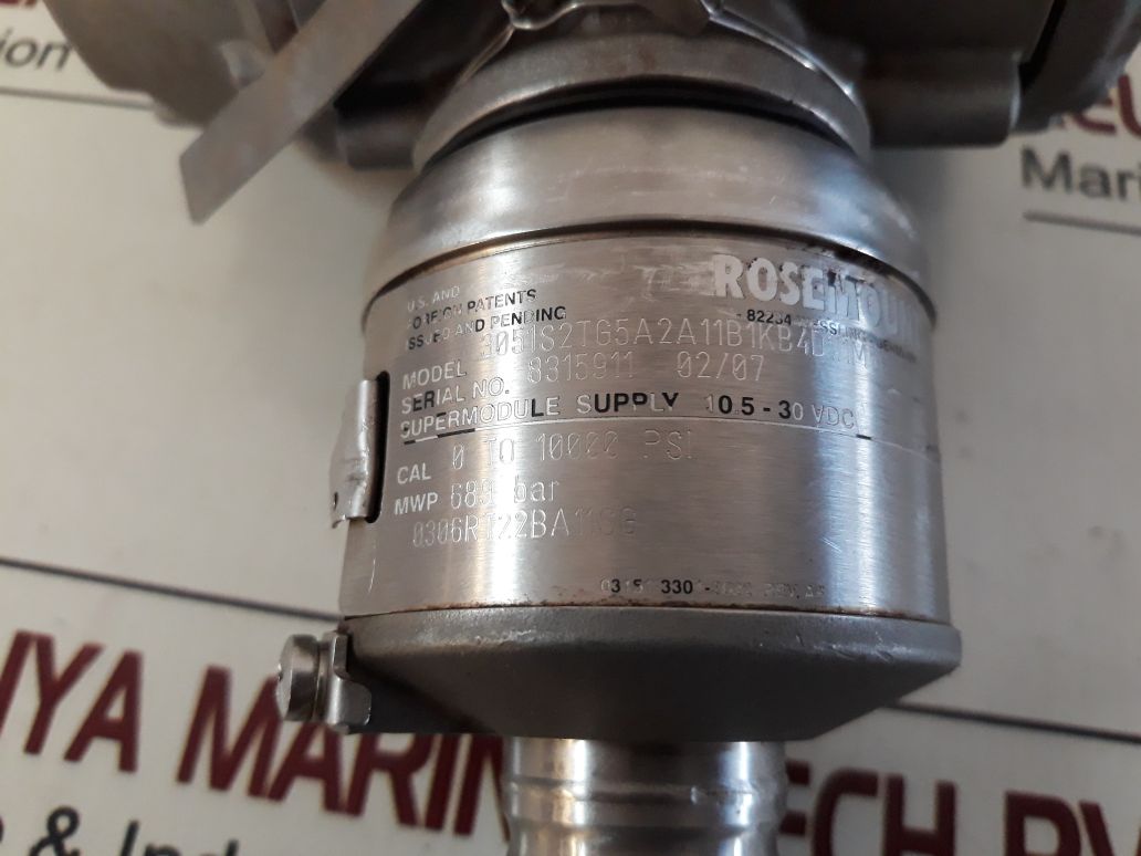 Rosemount 3051S2Tg5A2A11B1Kb4D111M5Q4Q8Qs Pressure Transmitter