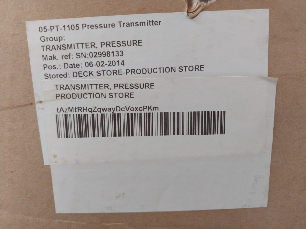 Rosemount 3051S Series Pressure Transmitter 3051S2Tg4A2B11A1Bd1E7M5P1Q4Qtt1