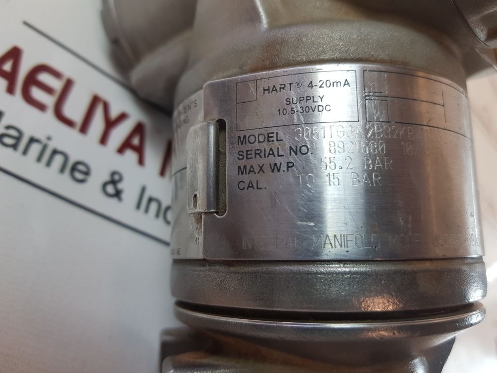 Rosemount 3051Tg3A2B32Kb411M5Q4Q8S5Tr Pressure Transmitter