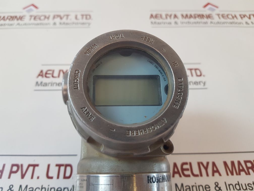 Rosemount 3051Tg3A2B32Kb411M5Q4Q8S5Tr Pressure Transmitter