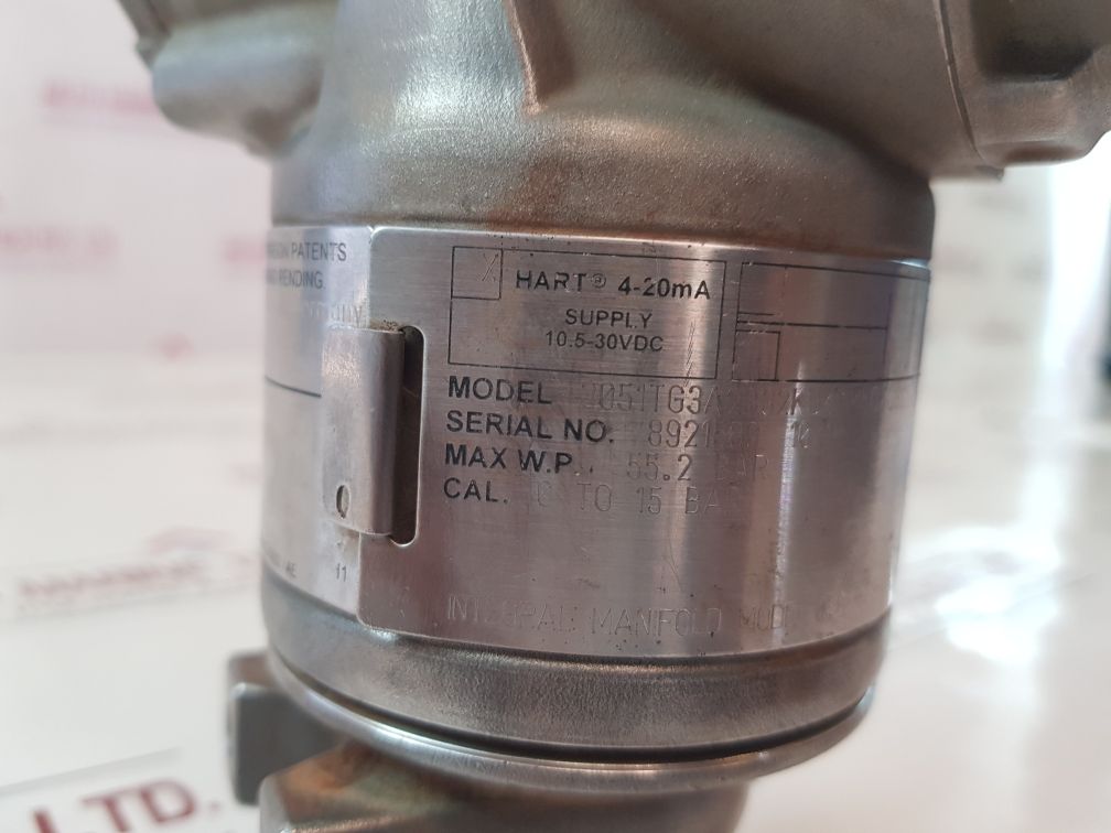 Rosemount 3051Tg3A2B32Kb411M5Q4Q8S5Tr Pressure Transmitter
