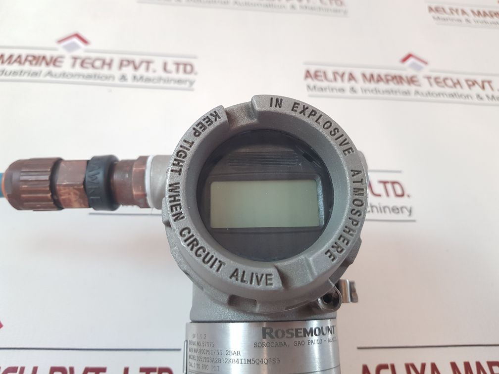 Rosemount 3051Tg3A2B32Kb4I1M5Q4Q8S5 Pressure Transmitter
