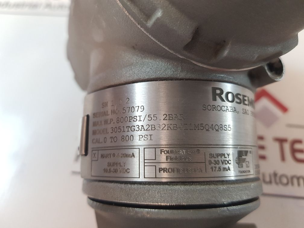Rosemount 3051Tg3A2B32Kb4I1M5Q4Q8S5 Pressure Transmitter
