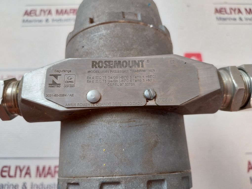 Rosemount 3051Tg4A2B21Je2M6Q4Q8 Pressure Transmitter