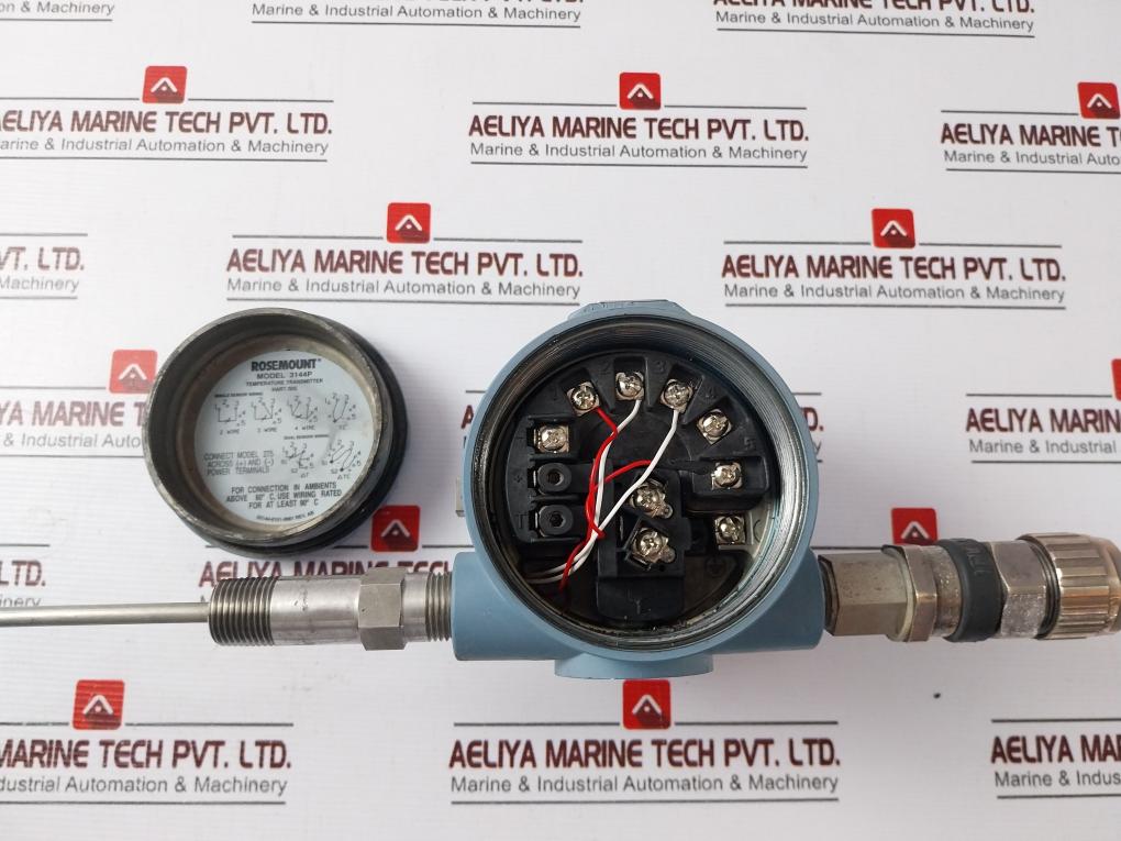 Rosemount 3144P D2A1E1Xam5T1C2Q4 Hart/Sis Temperature Transmitter 4-20 Ma