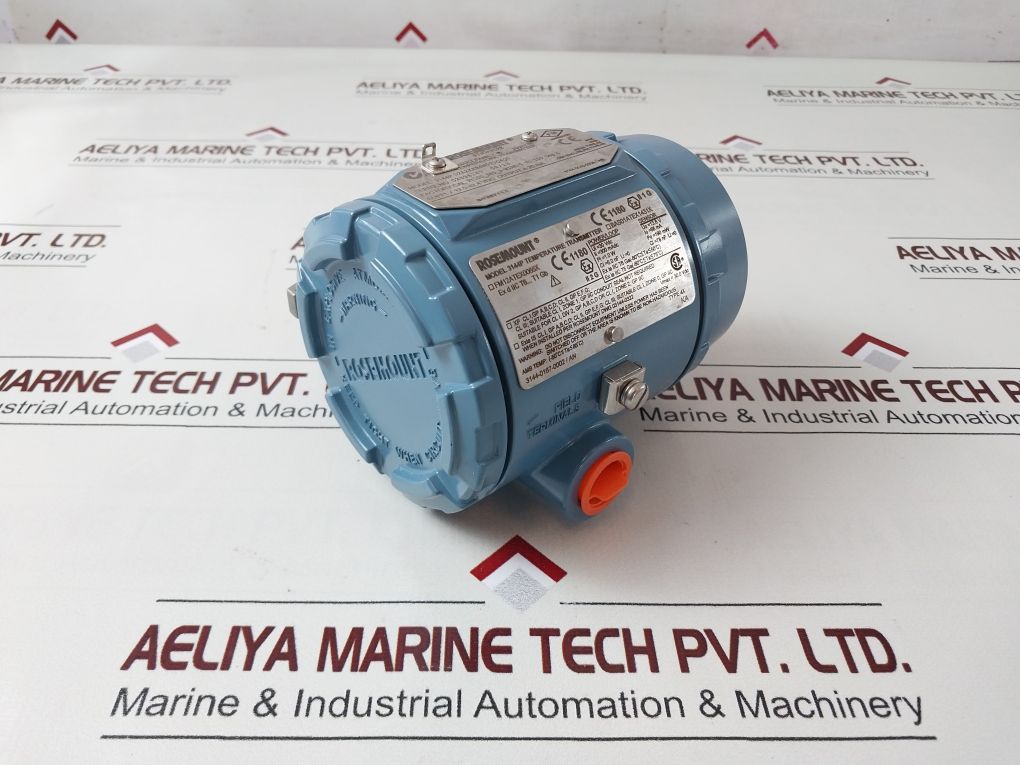 Rosemount 3144Pd2A2Kab4M5T1Q4Qt Temperature Transmitter Set With Protocol 3114P