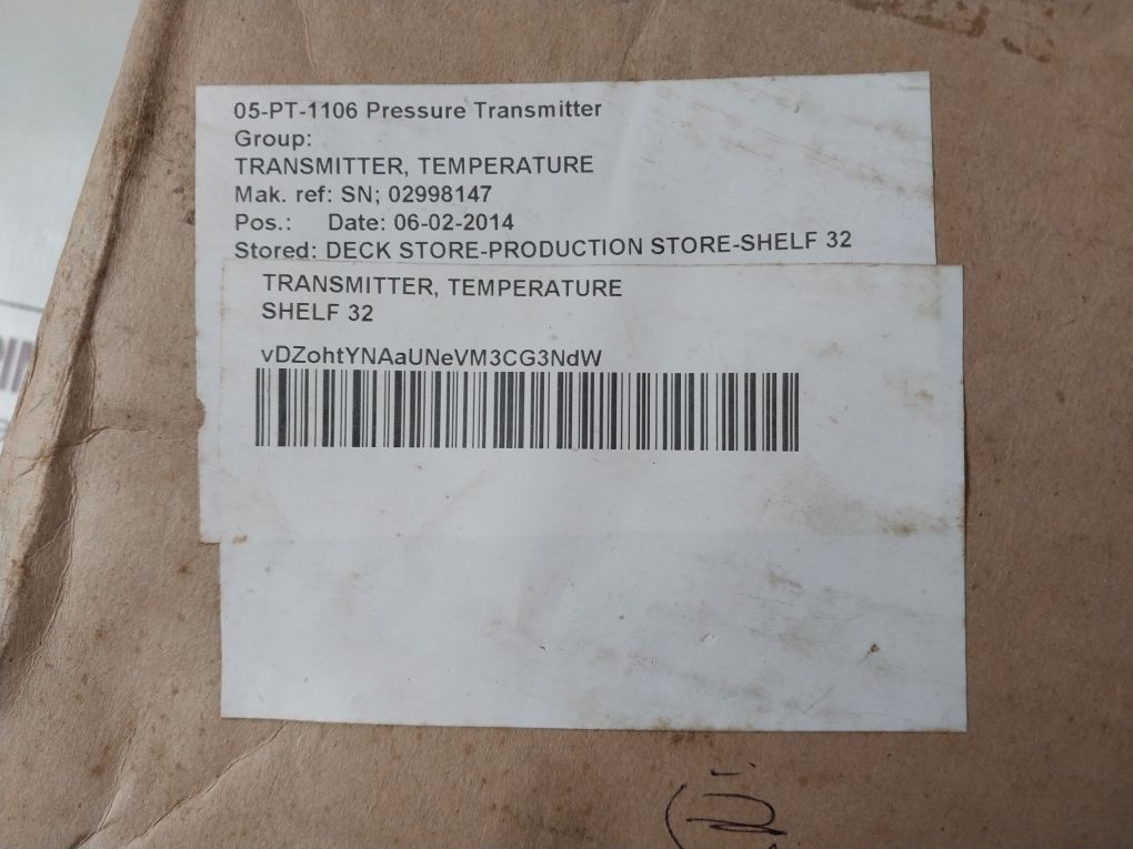 Rosemount 3144Pd2A2Kab4M5T1Q4Qt Temperature Transmitter Set With Protocol 3114P