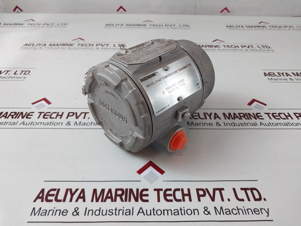 Rosemount 3144P Temperature Transmitter Set 3144P D6A2E7P8B4M5T1C4Q4Qt