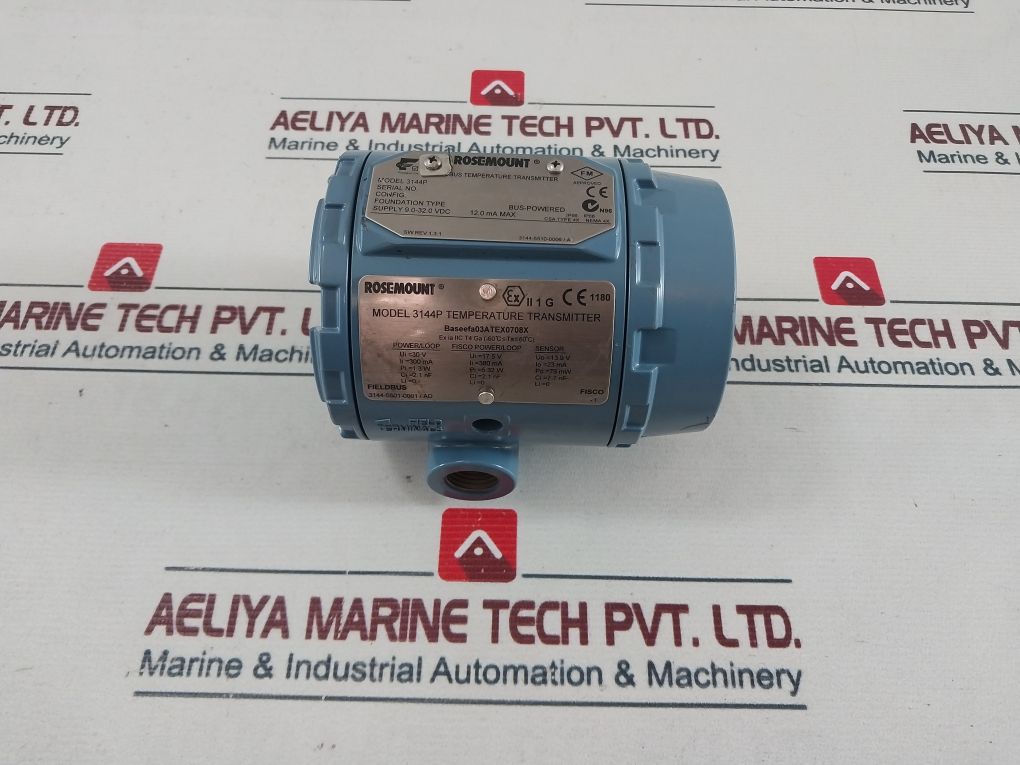 Rosemount 3144P D1F2I1B4M5Q4U1 Temperature Transmitter