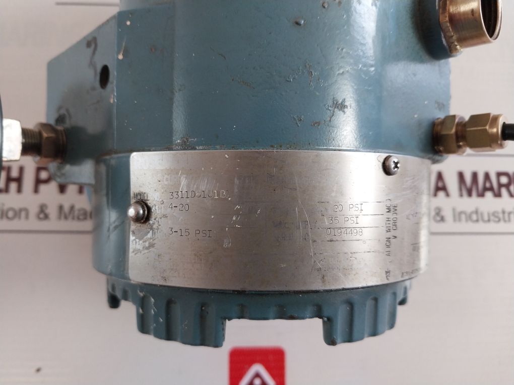 Rosemount 3311Ds1J1B1 Current To Pressure Transducer