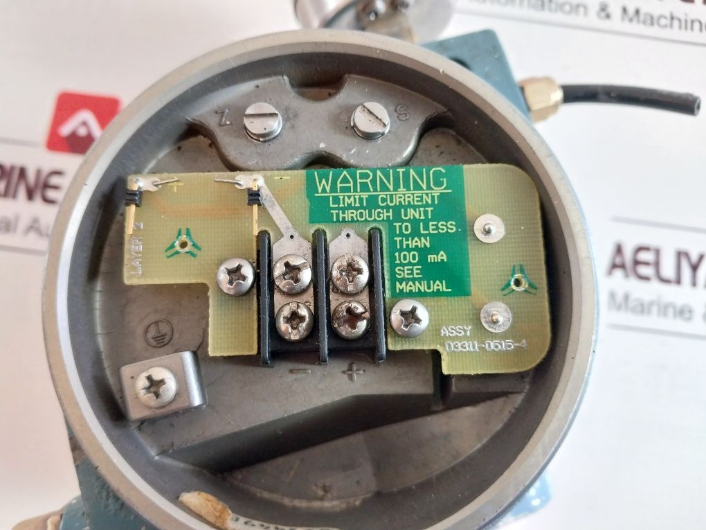 Rosemount 3311Ds1J1B1 Current To Pressure Transducer
