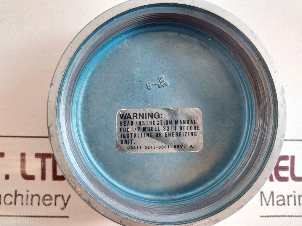 Rosemount 3311Ds1J1B1 Current To Pressure Transducer