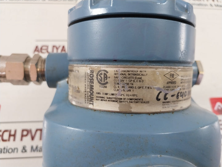 Rosemount 5300 Series 5301Ha2N0N0Nn00000Nakam1C4Q4Qst1 Wave Radar Transmitter