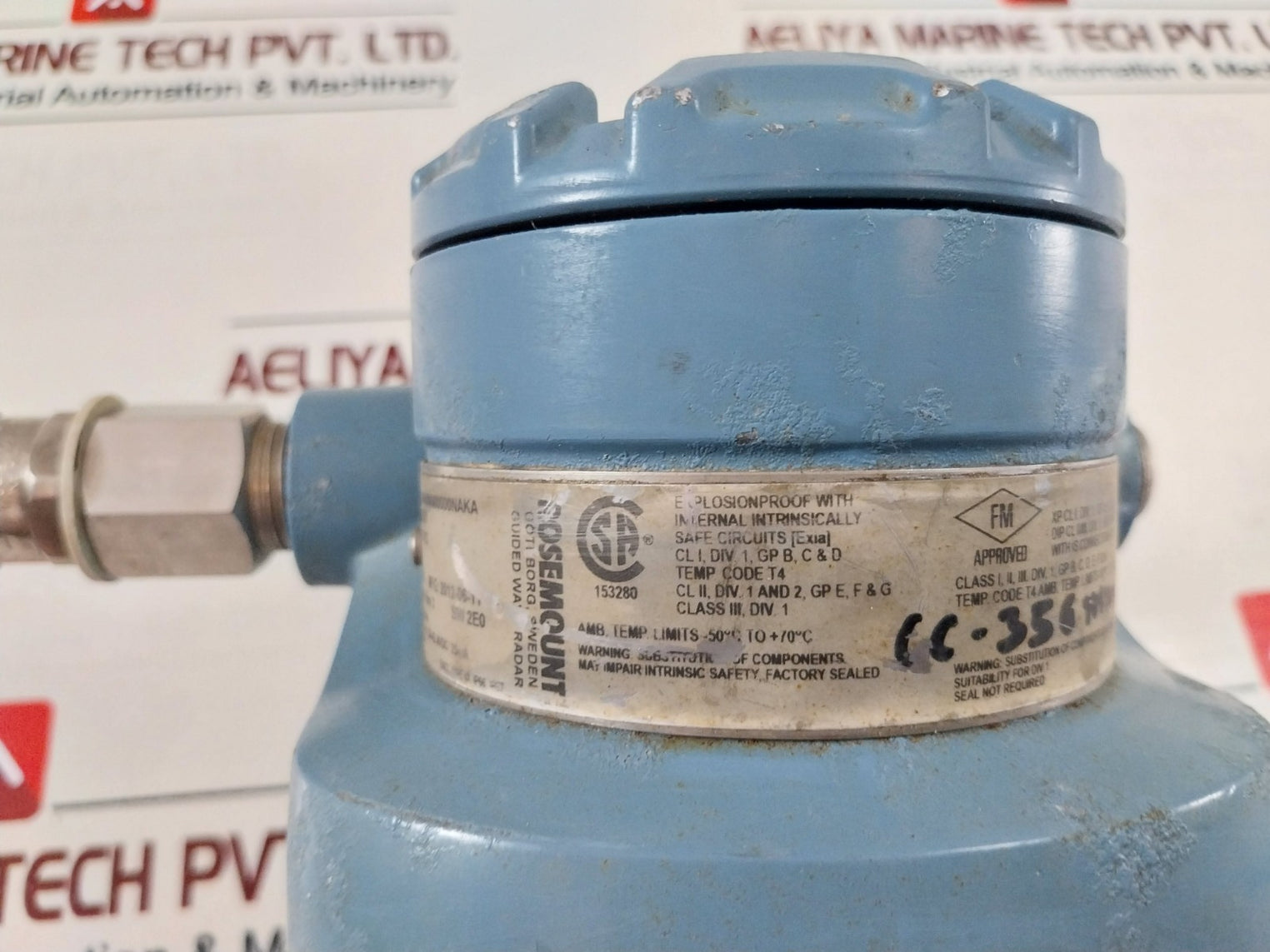 Rosemount 5300 Series Wave Radar Level Transmitter 4-20Ma Ip66 Ip67 