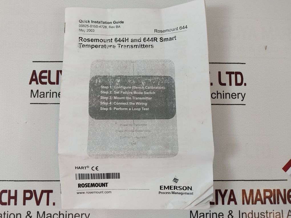 Rosemount 644Hai7J5M5Q4 Smart Temperature Transmitter