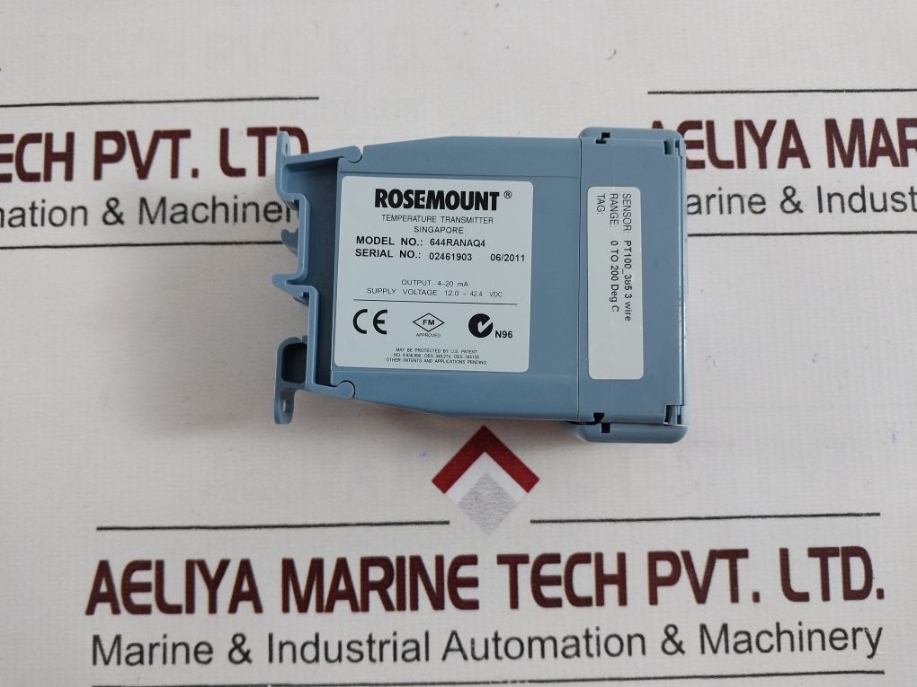 Rosemount 644Ranaq4 Temperature Transmitter