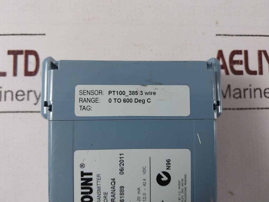 Rosemount 644Ranaq4 Temperature Transmitter 0 To 600 Deg C